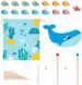 Дерев'яна розвиваюча гра 4в1 Tooky Toy &laquo;Кит&raquo; / Multifunction Fishing Game (25 детал.) 166 фото 4