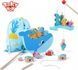 Дерев'яна розвиваюча гра 4в1 Tooky Toy &laquo;Кит&raquo; / Multifunction Fishing Game (25 детал.) 166 фото 3