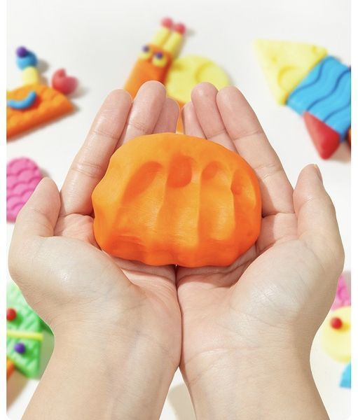 Набір для ліплення з текстурними штампами Mideer Mellow Dough Texture Play Set (8 кольорів) 169 фото