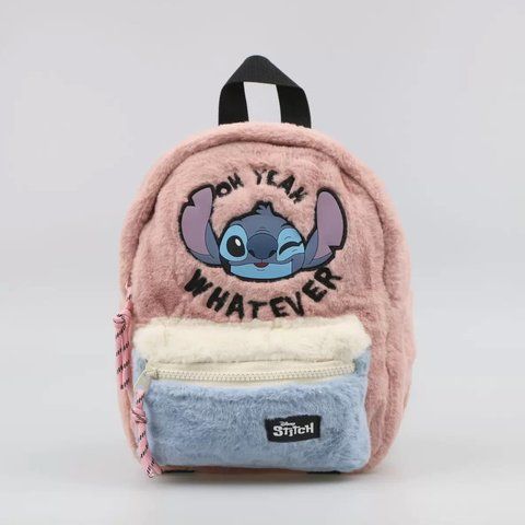 Дитячий плюшевий рюкзак Stitch &ldquo;Oh Yeah Whatever&rdquo; рожевий Zara 720 грн 27 фото