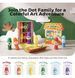 Дитячі точкові маркери-штампи Jarmelo Dot Markers Kit "Dot Family" 6 кольорів + картки для розфарбовування 189 фото 5