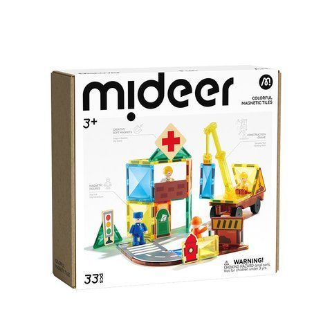 Магнітний конструктор Mideer Hero Squad Геройський загін 33 деталі (MD2118) 99 фото